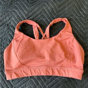 Lululemon Athletica Coral Sports Bra
